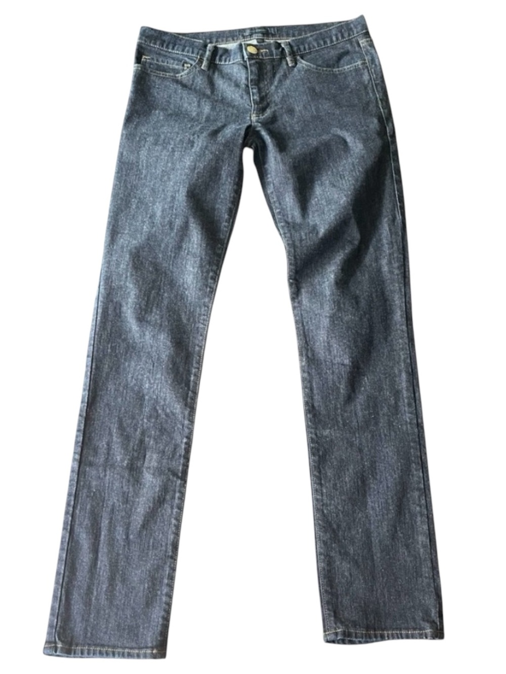 Juicy Couture Dark Wash Low Rise Skinny Jeans (30x31)